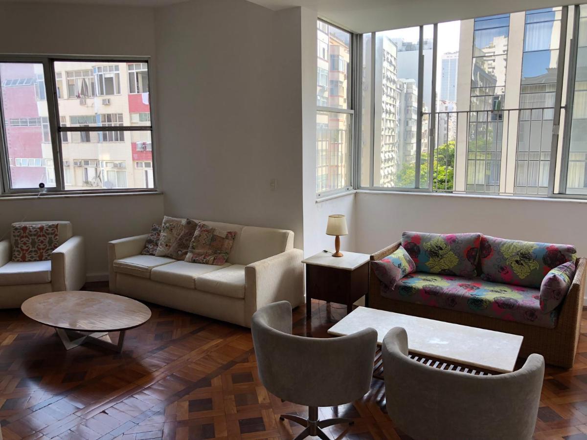 Apartamento No Leme - Copacabana ริโอเดจาเนโร ภายนอก รูปภาพ